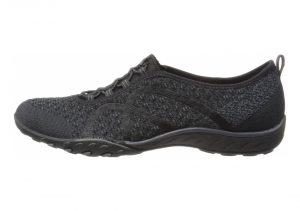 Skechers Relaxed Fit: Breathe Easy - Fortune Knit - Black (BLK)