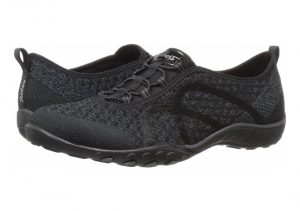 Skechers Relaxed Fit: Breathe Easy - Fortune Knit - Black (BLK)