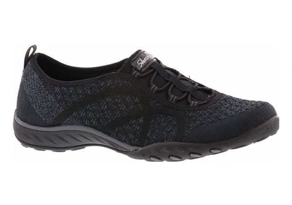 Skechers Relaxed Fit: Breathe Easy - Fortune Knit - Black (BLK)