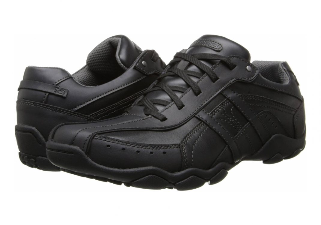 Skechers Diameter - Murilo - Black Leather (BBK)