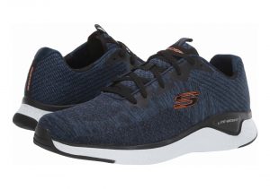 Blue Navy Mesh Synthetic Black Trim Nvbk (600)
