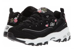Skechers D'Lites - Bright Blossoms - Black (17)