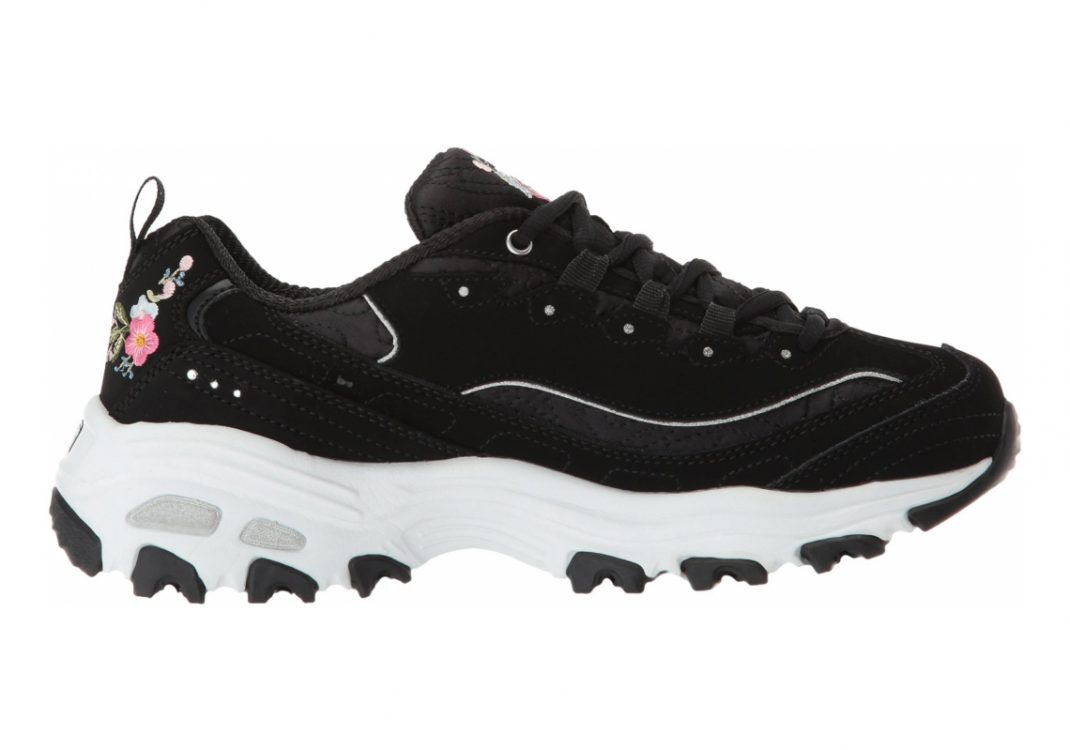 Skechers D'Lites - Bright Blossoms - Black (17)
