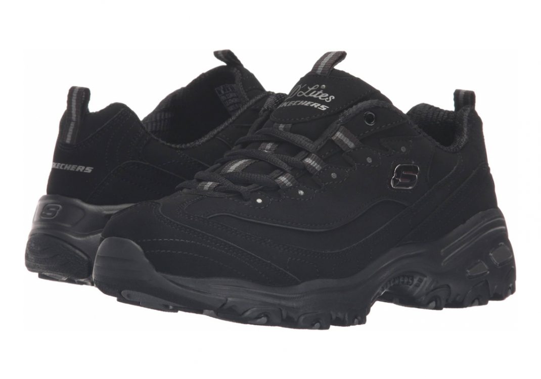 Skechers D'Lites - Play On - BLACK (BBK)