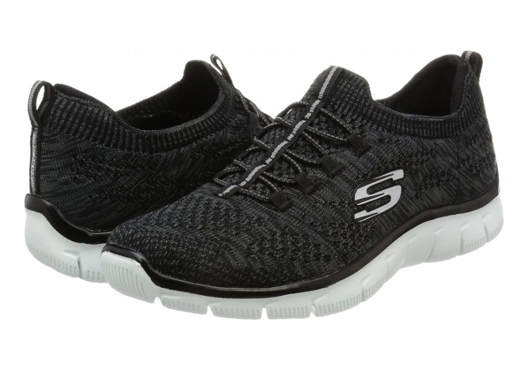 Skechers Empire - Sharp Thinking - Black Black White (11)