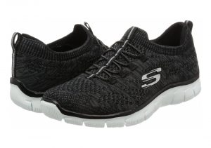 Skechers Empire - Sharp Thinking - Black Black White (11)