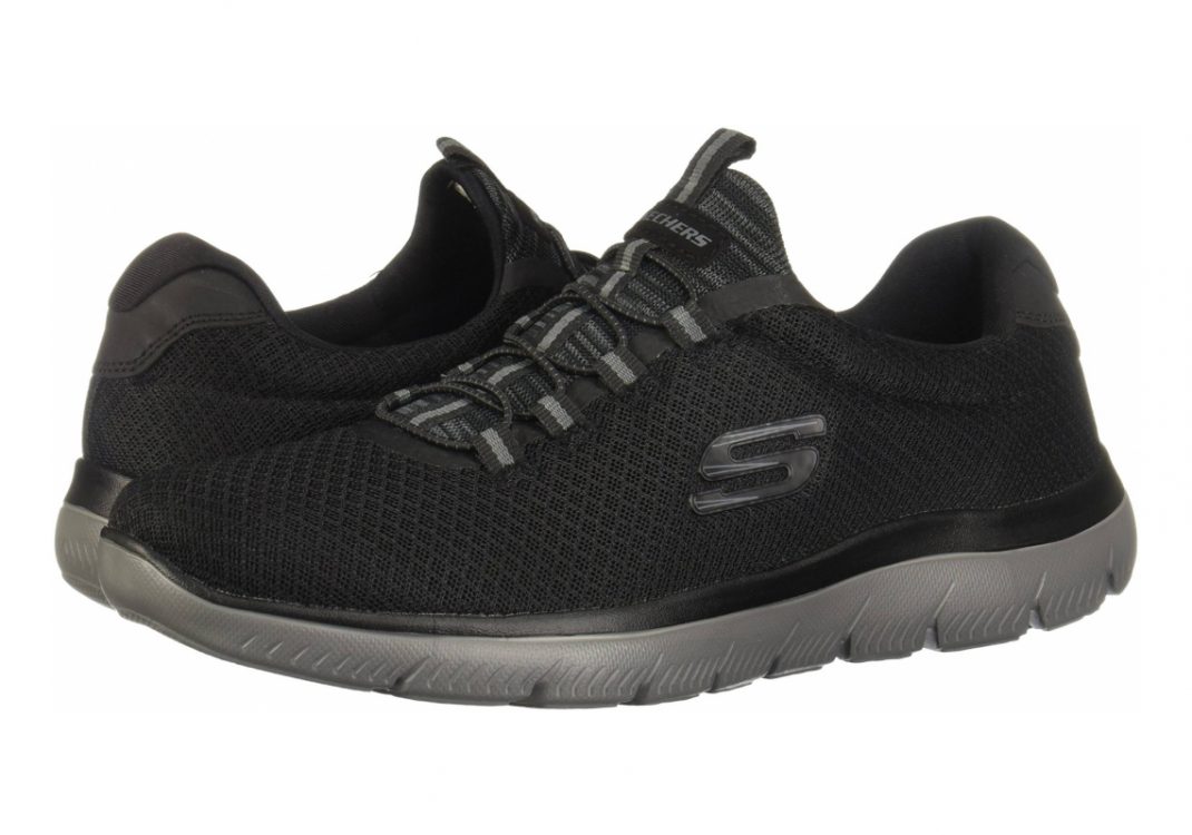 Skechers Summits - BLACK/CHARCOAL (BKCC)