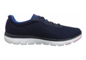 Skechers Flex Appeal 2.0 - Newsmaker - Blue Navy 12775w Nvy (417)