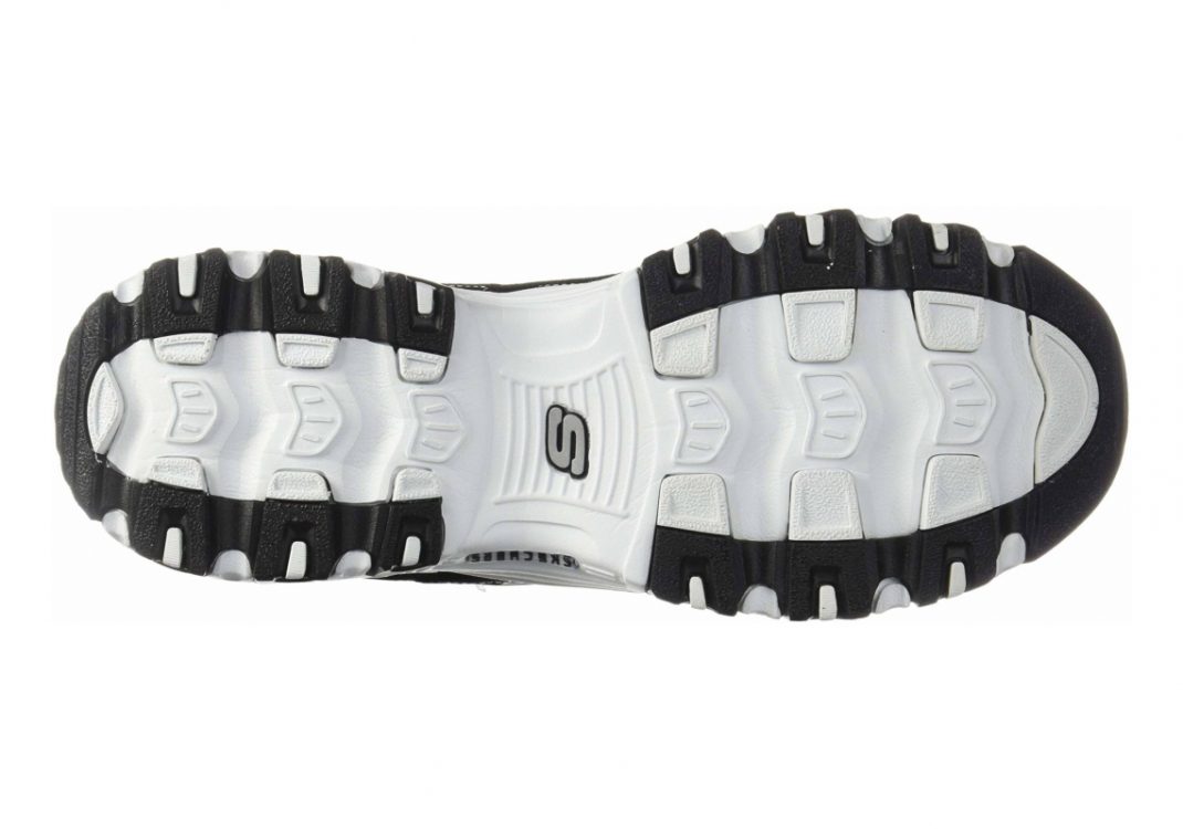 Skechers D'Lites - Biggest Fan - Black (BKW)