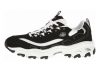 Skechers D'Lites - BLACK/WHITE (52675BKW)