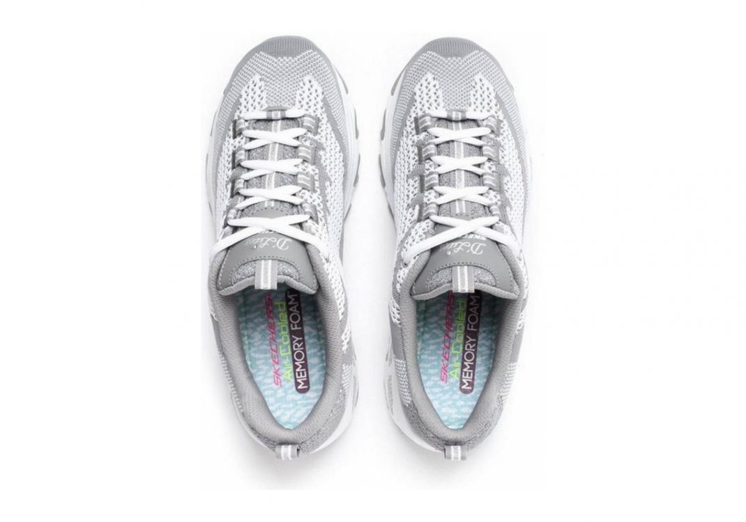 Skechers D'Lites - Reinvention - Gray/White (GYW)