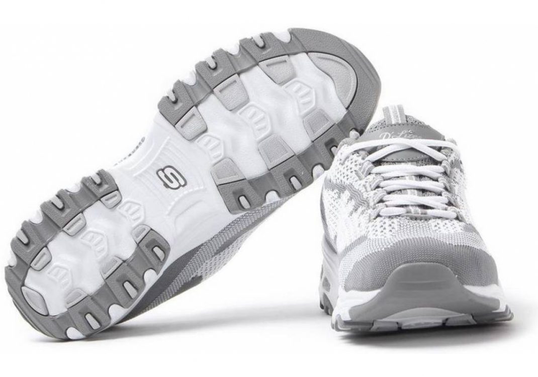 Skechers D'Lites - Reinvention - Gray/White (GYW)