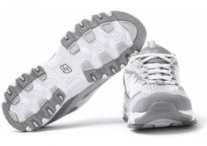 Skechers D'Lites - Reinvention - Gray/White (GYW)
