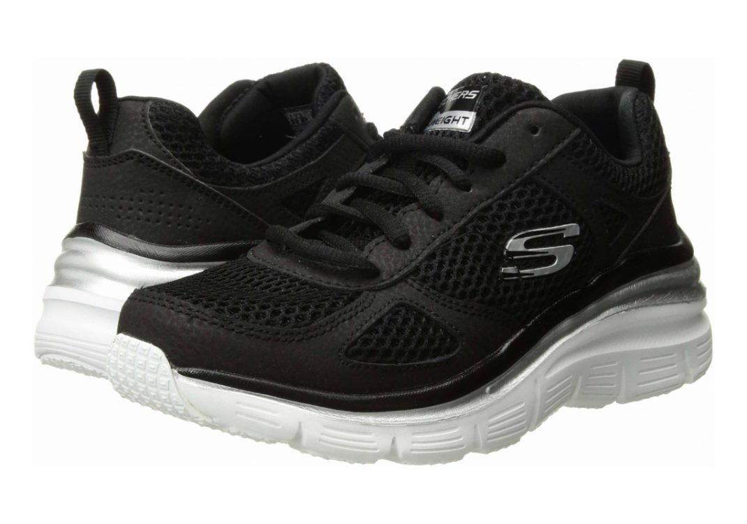 Skechers Fashion Fit - Perfect Mate - Bkw (011)