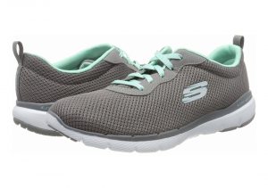 Gris Gray Mesh Mint Trim Gymn (677)