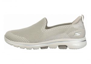 Skechers GOwalk 5 - Prized - Beige Taupe Textile Trim Tpe (578)