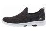 Skechers GOwalk 5 - Trendy - Black Black Textile Gray Trim Bkgy (023)