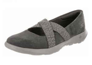 Skechers GOwalk Lite - Cherished - Charcoal (CHAR)