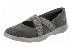 Skechers GOwalk Lite - Cherished - Charcoal (CHAR)