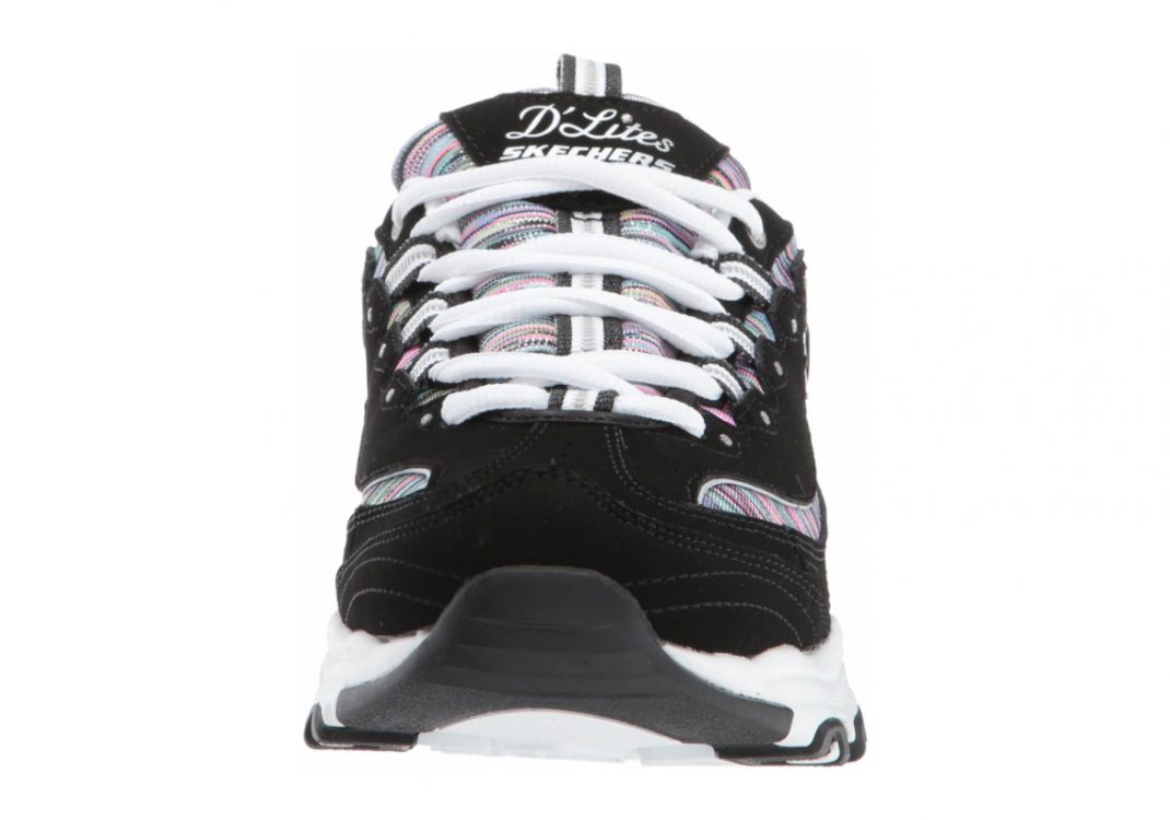 Skechers D'Lites - Interlude - Black Multi Bkmt (259)