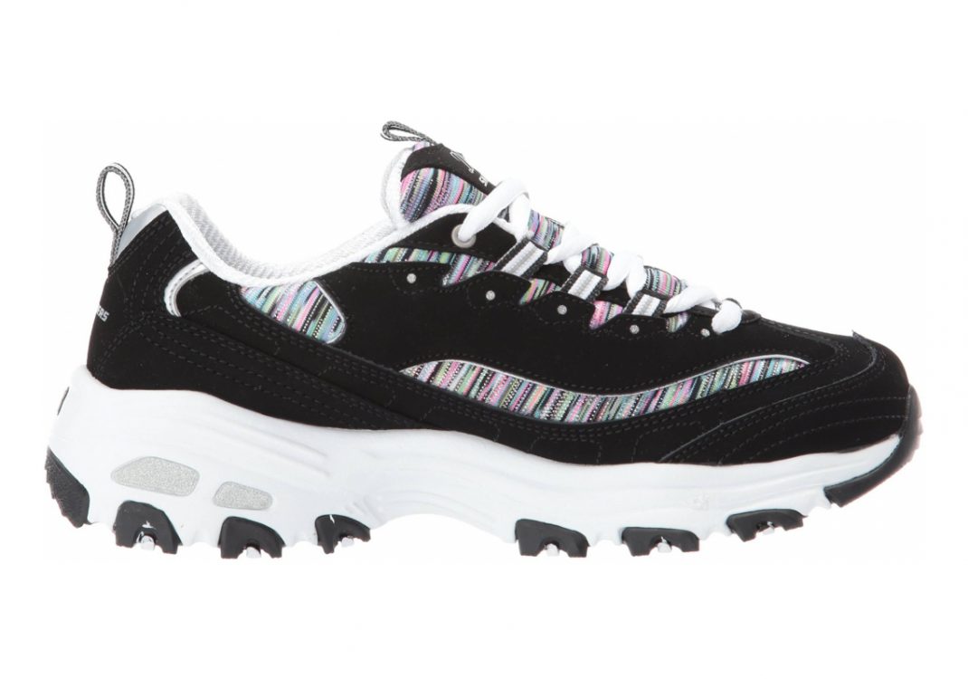 Skechers D'Lites - Interlude - Black Multi Bkmt (259)