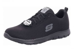 Skechers Work Relaxed Fit: Ghenter - Bronaugh SR - Black (BLK)