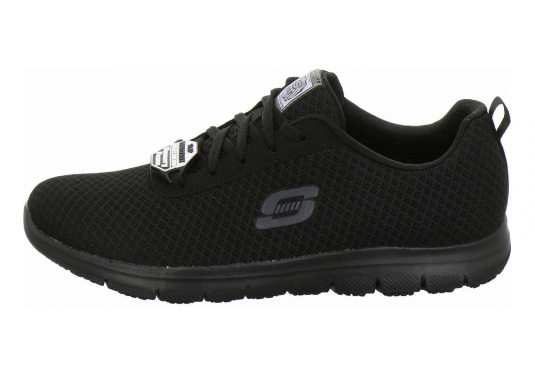 Skechers Work Relaxed Fit: Ghenter - Bronaugh SR - Black (BLK)