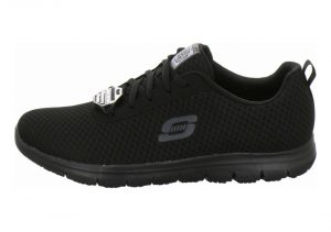 Skechers Work Relaxed Fit: Ghenter - Bronaugh SR - Black (BLK)
