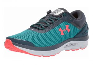 Under Armour Charged Intake 3 - Green Teal Rush Halo Gray Beta Red 300 300 (302122930)