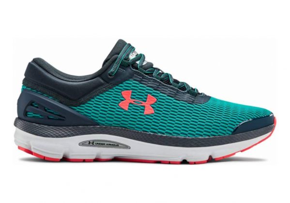 Under Armour Charged Intake 3 - Green Teal Rush Halo Gray Beta Red 300 300 (302122930)