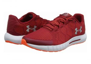 Under Armour Micro G Pursuit SE - Red Aruba Red White Metallic Silver 600 600 (3021232600)