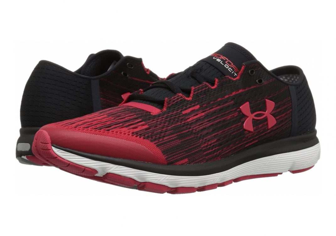 Under Armour SpeedForm Velociti Graphic - Red Black Red (1298572600)