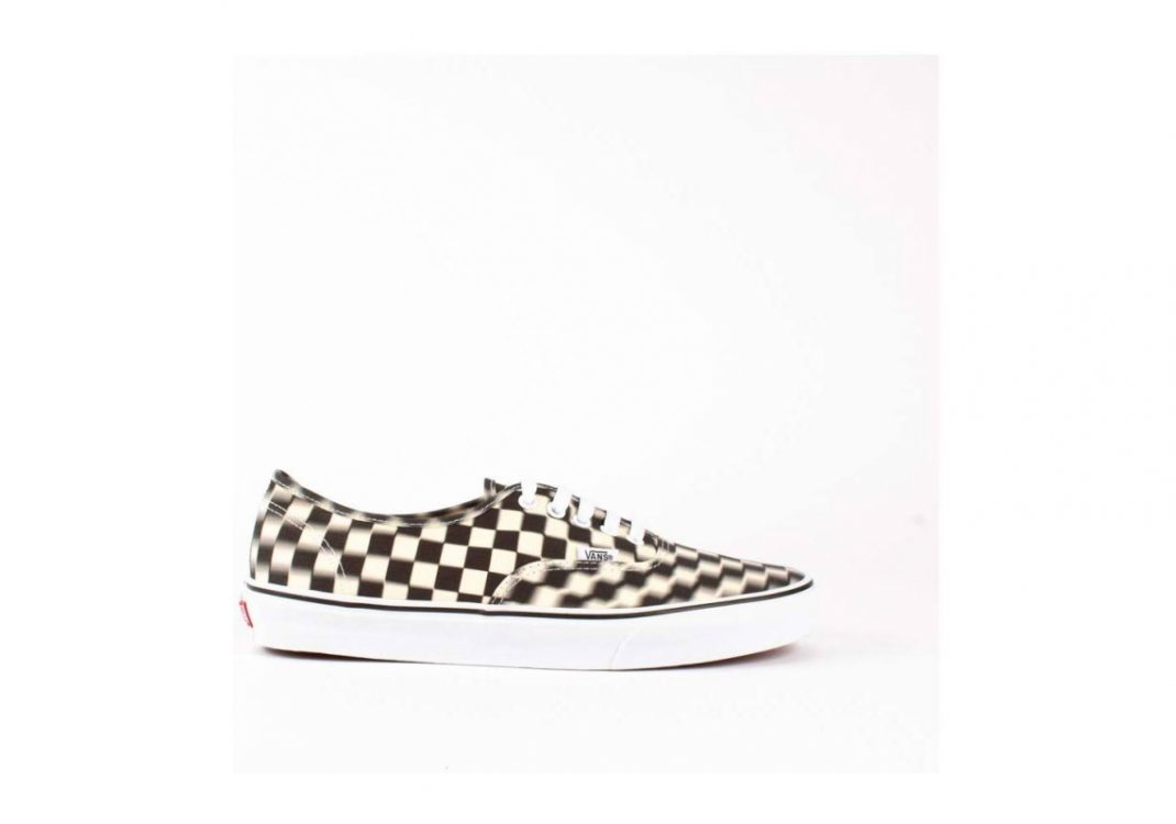 Vans Blur Check Authentic - Black Blur Check Bl Vnvjm (VN0A38EMVJM)