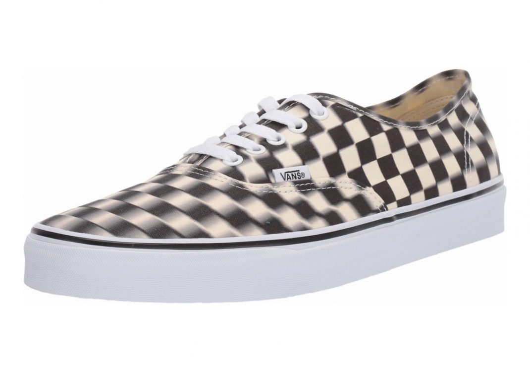 Vans Blur Check Authentic - Black Blur Check Bl Vnvjm (VN0A38EMVJM)