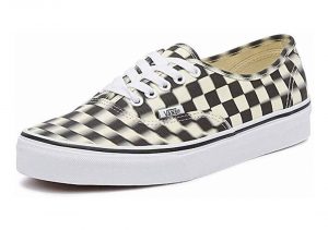 Vans Blur Check Authentic - Black Blur Check Bl Vnvjm (VN0A38EMVJM)