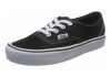 Vans Canvas Authentic Lite - Black (V4OQ18CAN)