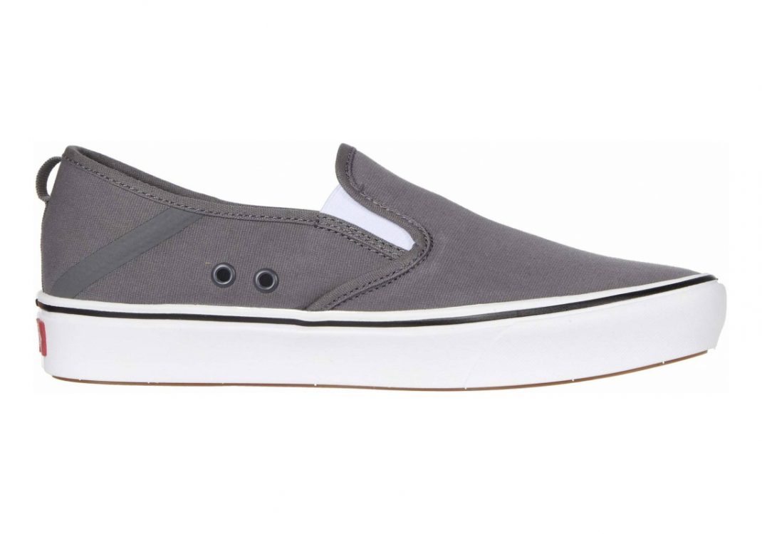 Vans ComfyCush Slip-On SF - Pewter/True White Canvas (VN0A3WMEWXF)