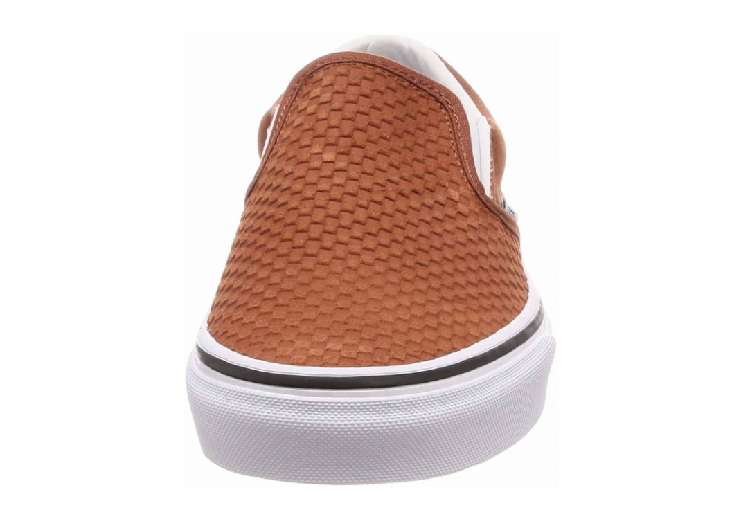 Vans Embossed Suede Slip-On - Brown (VN0A38F7U7G)
