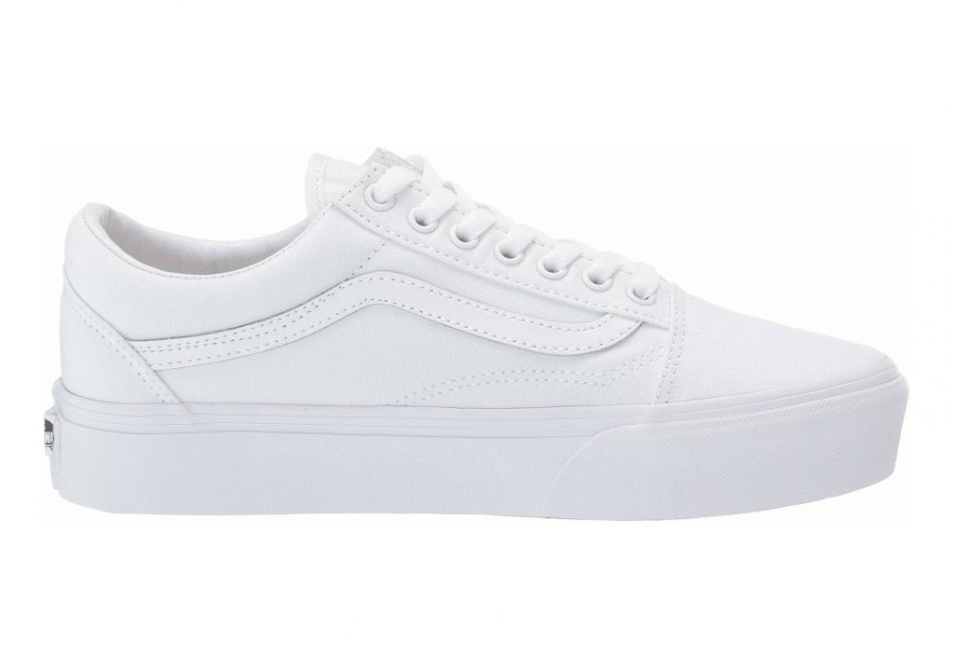 Vans Old Skool Platform - True White (VN0A3B3UW00)