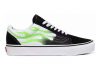 Vans Flame Old Skool - Nero Bianco Verde (VN0A4U3BXEY)