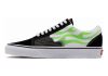 Vans Flame Old Skool - Nero Bianco Verde (VN0A4U3BXEY)