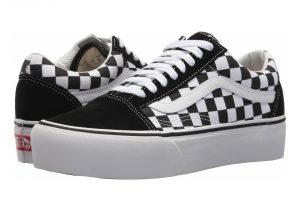 Vans Checkerboard Old Skool Platform - Black White (VN0A3B3UHRK)