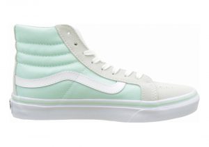 Vans SK8-Hi Slim - Green Bay True White (VA32R2MQV)