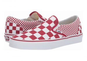 Vans Mix Checker Slip-On - Red (VA8FVK5)