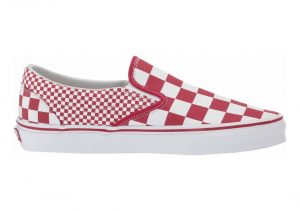 Vans Mix Checker Slip-On - Red (VA8FVK5)