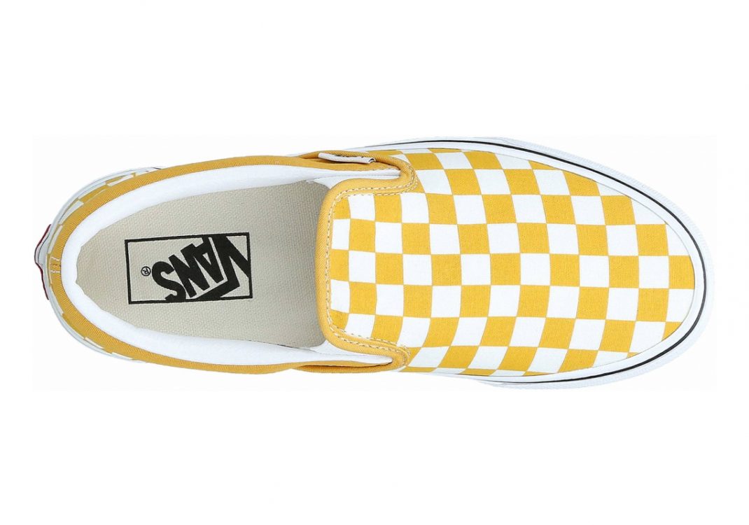 Yellow Checkerboard Vnvly (VN0A38F7VLY)