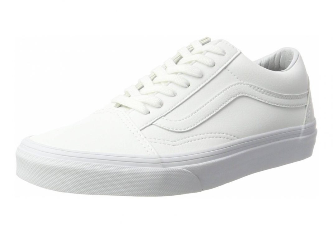 Vans Classic Tumble Old Skool - White Classic Tumble True White (VN0A38G1ODJ)