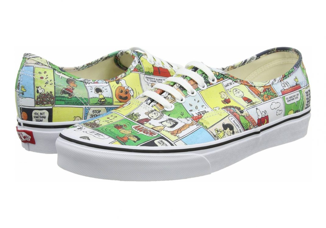 Vans x Peanuts Authentic - Multicolour (Peanuts/ Comics/Black/True White) (VA38EMQQ2)