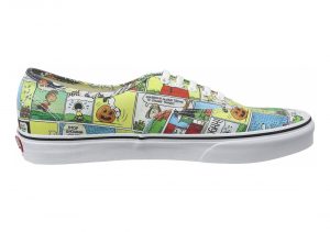 Vans x Peanuts Authentic - Multicolour (Peanuts/ Comics/Black/True White) (VA38EMQQ2)