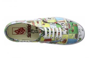 Vans x Peanuts Authentic - Multicolour (Peanuts/ Comics/Black/True White) (VA38EMQQ2)